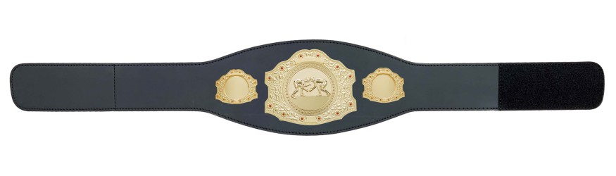 GOLD CHAMPIONSHIP BELT - XXLMIDI/G/GRAPPLE/G - AVAILABLE IN 4 LEATHER COLOURS GOLD CHAMPIONSHIP BELT - XXLMIDI/G/GRAPPLE/G - AVAILABLE IN 4 LEATHER COLOURS